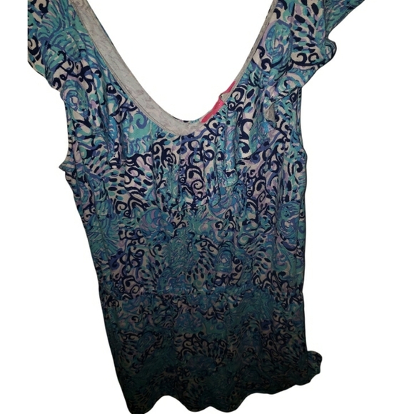 Lilly Pulitzer Alessa Romper- M - Picture 3 of 5